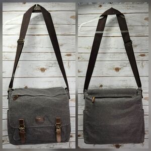 S Zone Canvas Messenger Laptop Bag